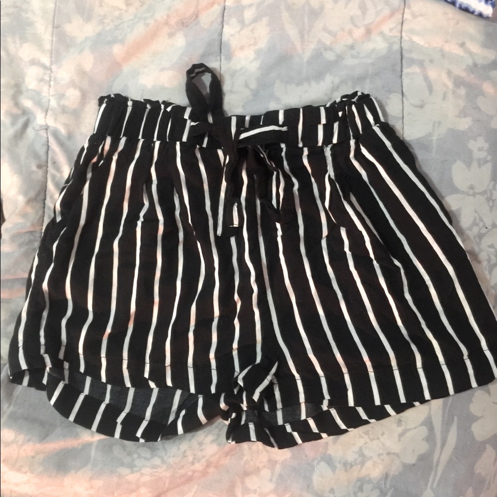 Striped shorts